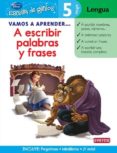 vamos a aprender a escribir palabras y frases (escuela de genios)-9788444146485 vamos a aprender a escribir palabras y frases (escuela de genios)-9788444146485