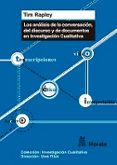 los analisis de la conversacion, del discurso y de documentos en investigacion cualitativa-tim rapley-9788471127785 los analisis de la conversacion, del discurso y de documentos en investigacion cualitativa-tim rapley-9788471127785