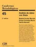 analisis de datos con stata (2ª ed.)-modesto escobar mercado-enrique fernández macías-9788474765885 analisis de datos con stata (2ª ed.)-modesto escobar mercado-enrique fernández macías-9788474765885