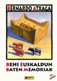behi euskaldun baten memoriak-bernardo atxaga-9788476814185 behi euskaldun baten memoriak-bernardo atxaga-9788476814185