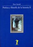 poetica y filosofia de la historia ii-peter szondi-9788477746485 poetica y filosofia de la historia ii-peter szondi-9788477746485
