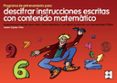 programa de mantenimiento para descifrar instrucciones escritas con contenido matematico 1.-isabel orjales villar-9788478696185 programa de mantenimiento para descifrar instrucciones escritas con contenido matematico 1.-isabel orjales villar-9788478696185