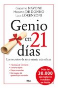 genio en 21 dias-giacomo navone-massimo de donno-9788490564585 genio en 21 dias-giacomo navone-massimo de donno-9788490564585
