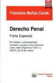 derecho penal parte especial 20ªedicion 2015-francisco muñoz conde-9788491190585 derecho penal parte especial 20ªedicion 2015-francisco muñoz conde-9788491190585
