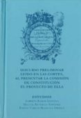 fascimil. constitucion politica monarquia española. discurso prel iminar leido en las cortes, al presentar la comision de constitucion el proyecto de ella.-alberto ramos santana-miguel revenga sanchez-9788498283785 fascimil. constitucion politica monarquia española. discurso prel iminar leido en las cortes, al presentar la comision de constitucion el proyecto de ella.-alberto ramos santana-miguel revenga sanchez-9788498283785