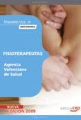 fisioterapeutas agencia valenciana de salud. parte especifica.tem ario vol. iii.-9788499373485 fisioterapeutas agencia valenciana de salud. parte especifica.tem ario vol. iii.-9788499373485