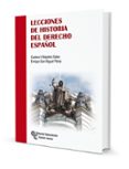 lecciones de historia del derecho español-gustavo villapalos salas-9788499611785 lecciones de historia del derecho español-gustavo villapalos salas-9788499611785
