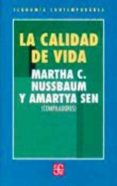 la calidad de vida-amartya sen-9789681648985 la calidad de vida-amartya sen-9789681648985