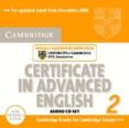 certificate in advanced english 2 for updated exam (audio cds (2) (university of cambridge esol examinations)-9780521714495 certificate in advanced english 2 for updated exam (audio cds (2) (university of cambridge esol examinations)-9780521714495