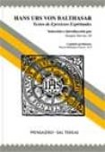 hans urs von balthasar: textos de ejercicios espirituales-jacques servais-9788429318395 hans urs von balthasar: textos de ejercicios espirituales-jacques servais-9788429318395