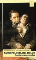 antropologia del dolor-johannes vilar-9788431316495 antropologia del dolor-johannes vilar-9788431316495