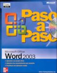 microsoft office word 2003 (paso a paso)-9788448140595 microsoft office word 2003 (paso a paso)-9788448140595