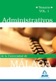 administrativos de la universidad de malaga temario: volumen i-9788467619195 administrativos de la universidad de malaga temario: volumen i-9788467619195