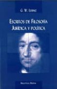 escritos de filosofia juridica y politica-g.w. leibniz-9788470308895 escritos de filosofia juridica y politica-g.w. leibniz-9788470308895