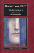 la marquesa de o y otros cuentos-heinrich von kleist-9788477025795 la marquesa de o y otros cuentos-heinrich von kleist-9788477025795