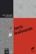 teoria de la educacion-9788477389095 teoria de la educacion-9788477389095