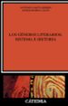 los generos literarios: sistema e historia-9788437611075 los generos literarios: sistema e historia 9788437611075