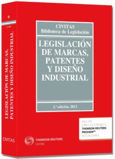 Portada de LEGISLACION DE MARCAS, PATENTES Y DISEÑO INDUSTRIAL (2ª ED.) (DUO )