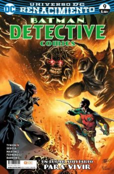 Portada de BATMAN: DETECTIVE COMICS NUM. 09 (RENACIMIENTO)