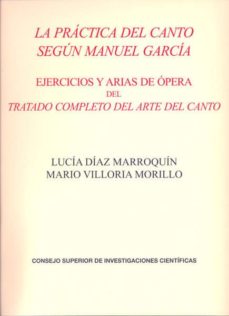 Portada de LA PRACTICA DEL CANTO SEGUN MANUEL GARCIA