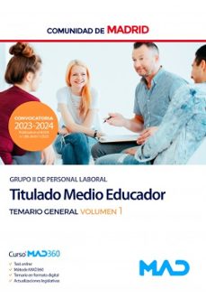 TITULADO MEDIO EDUCADOR (GRUPO II). COMUNIDAD AUTONOMA DE MADRID