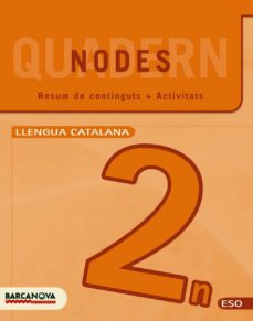 Portada de NODES LLENGUA CATALANA 2º ESO QUADERN DE TREBALL