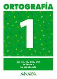 Portada de ORTOGRAFIA 1 (PRIMARIA) (ED. 2004)