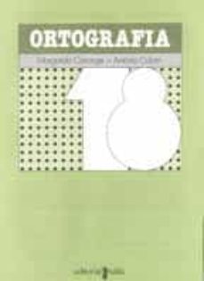 Portada de ORTOGRAFIA 18 C.M.