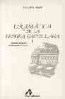 Portada de GRAMATICA DE LA LENGUA CASTELLANA