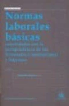Portada de NORMAS LABORALES BASICAS (8ª ED.)