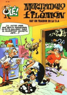 Portada de OLE! MORTADELO Y FILEMON 89: HAY NUN TRAIDOR EN LA T.I.A
