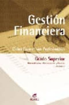 Portada de GESTION FINANCIERA (LOGSE) (CICLOS FORMATIVOS DE GRADO SUPERIOR)