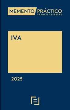 Portada de MEMENTO IVA 2025