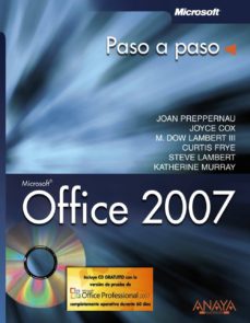 Descargadores de libros de Google OFFICE 2007 (PASO A PASO) PDF DJVU de  in Spanish 9788441522015