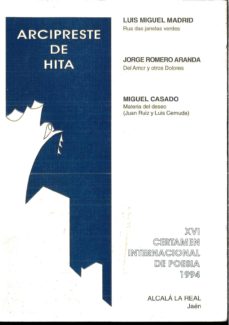 Portada de XVI CERTAMEN INTERNACIONAL DE POESIA 1994