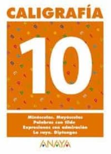 Portada de CALIGRAFIA 10 (PRIMARIA) (ED. 2004)