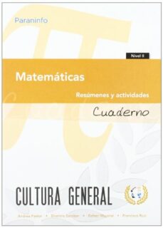 Portada de CUADERNO DE TRABAJO MATEMATICAS. NIVEL II (2ª ED.)