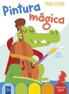 Portada de PINTURA MAGICA PARA LLEVAR. COCODRILO