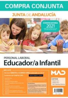 Portada de EDUCADOR/A INFANTIL (PERSONAL LABORAL) JUNTA DE ANDALUCIA. COMPRA CONJUNTA