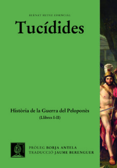 Portada de HISTORIA DE LA GUERRA DEL PELOPONNES (VOL. I) (CAT)