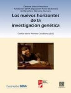 Portada de NUEVOS HORIZONTES DE LA INVESTIGACION GENETICA