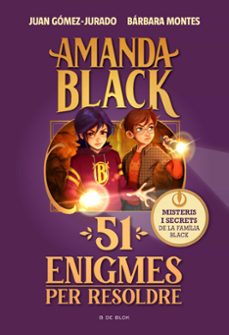 Portada de AMANDA BLACK - 51 ENIGMES PER RESOLDRE (EBOOK)