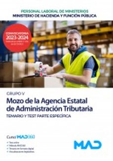 Ebook descargas gratuitas pdf MOZO (GRUPO PROFESIONAL V) DE LA SOCIEDAD ESTATAL DE CORREOS Y TELEGRAFOS. TEMARIO Y TEST PARTE ESPECIFICA de 