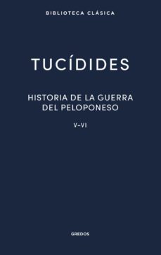 Portada de HISTORIA DE LA GUERRA DEL PELOPONESO. LIBROS V-VI