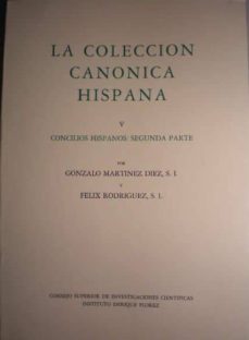 Portada de LA COLECCION CANONICA HISPANA. T.5 CONCILIOS HISPANOS.(PARTE 2)