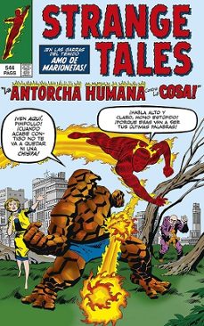 Portada de STRANGE TALES. LA ANTORCHA HUMANA Y LA COSA  (MARVEL LIMITED EDITION)