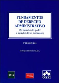 Portada de FUNDAMENTOS DE DERECHO ADMINISTRATIVO. 5ª EDICION 2014
