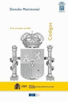 Portada de DERECHO MATRIMONIAL