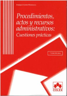 Portada de PROCEDIMIENTOS, ACTOS Y RECURSOS ADMINISTRATIVOS (7ª ED.)