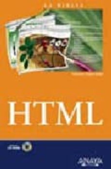 Portada de LA BIBLIA DE HTML (INCLUYE CD-ROM)